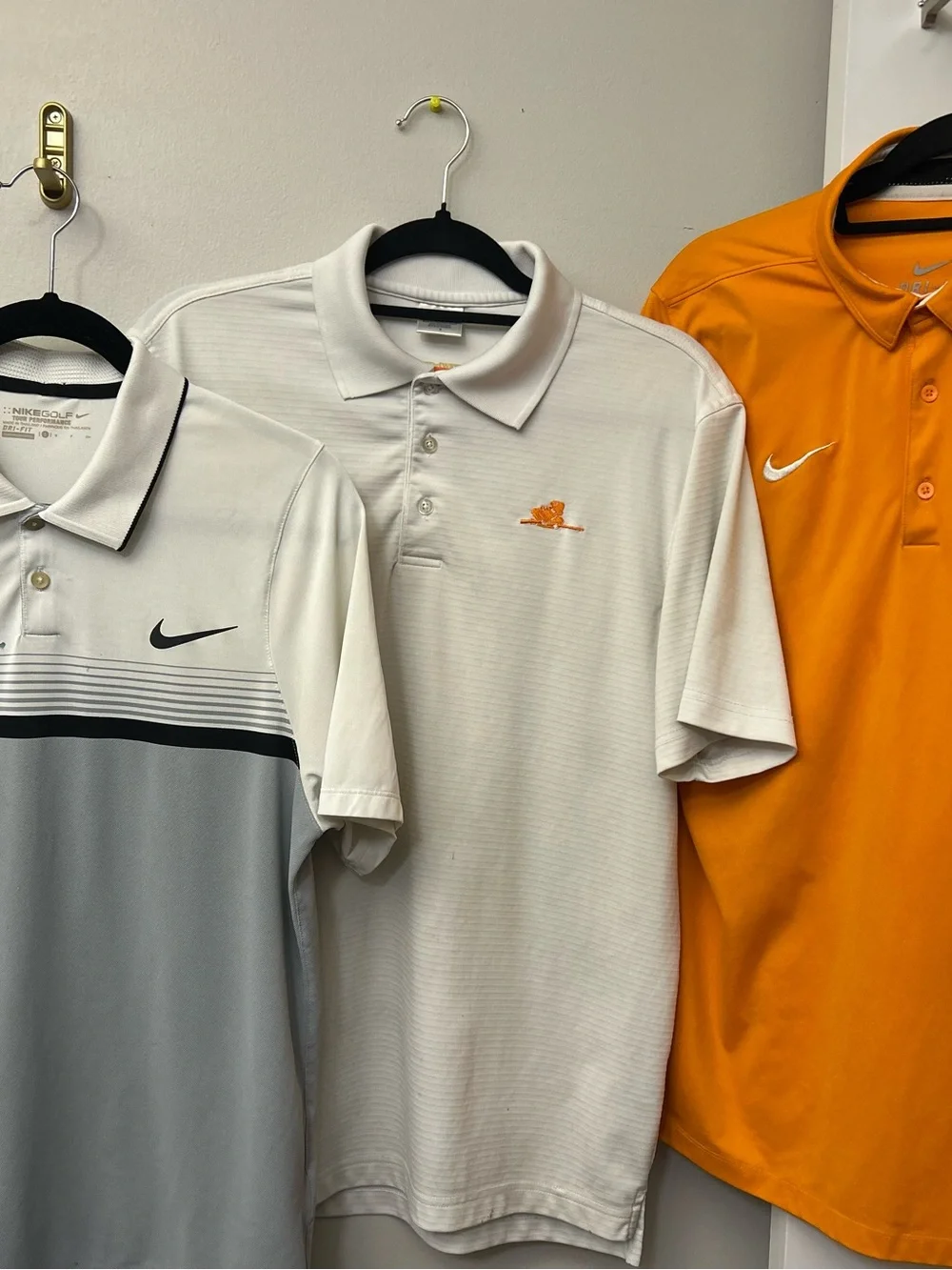 University of Tennessee Volunteers Mens Polo Lot (10 Shirts) Nike, Cutter & Buck